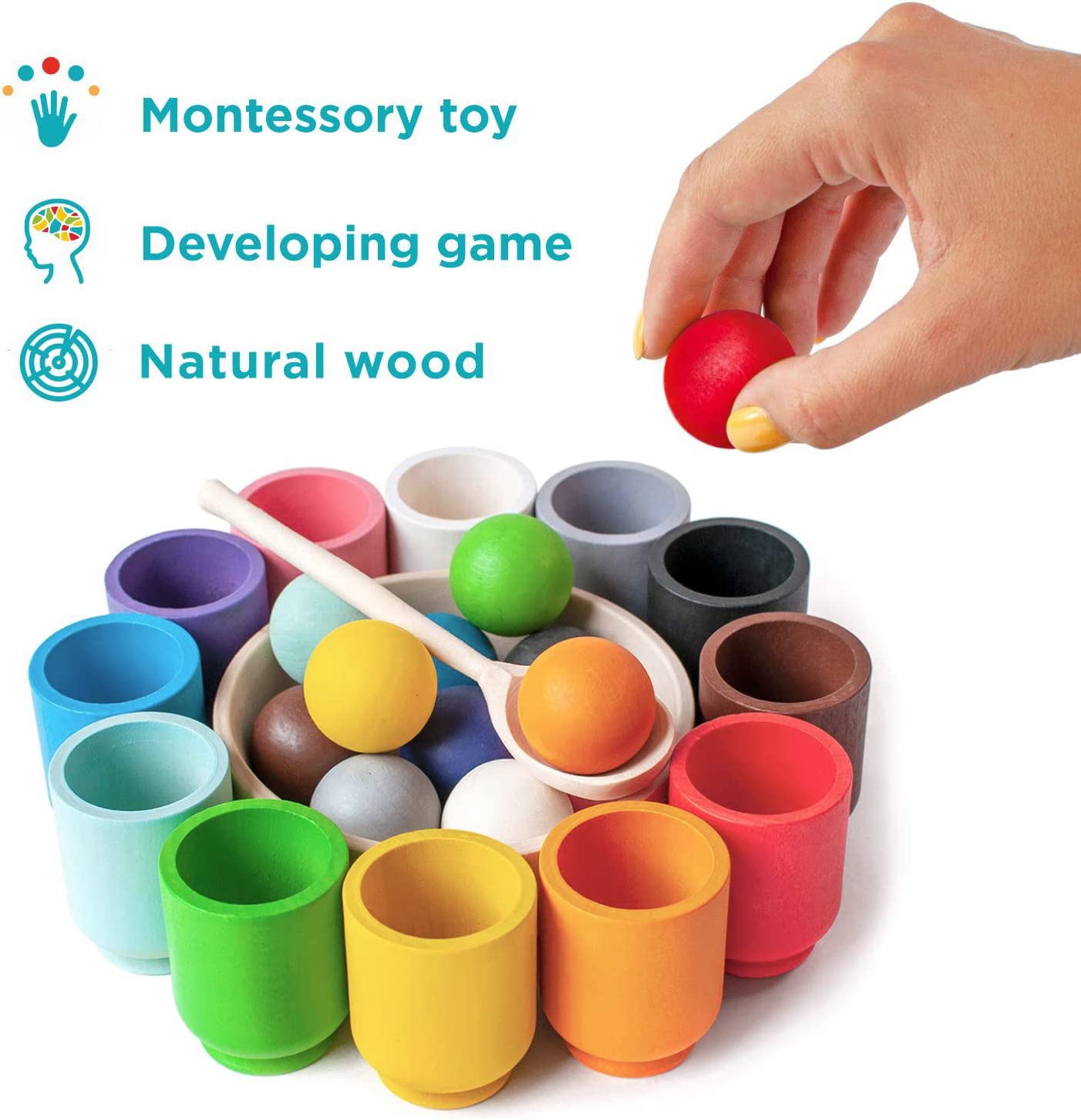 ColorPlay Sorting Game - Colours, Shapes & Numbers