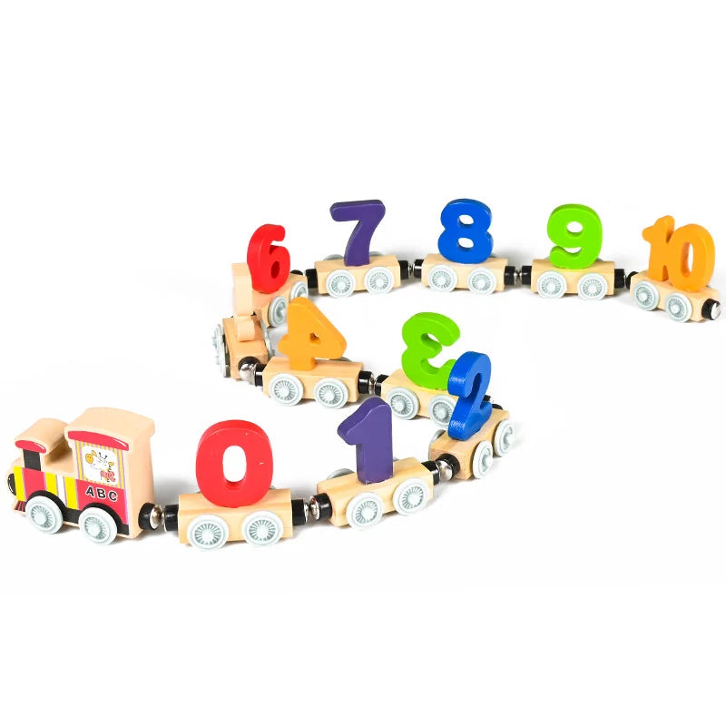 Magnetic Number Train - Educational Kids Toy