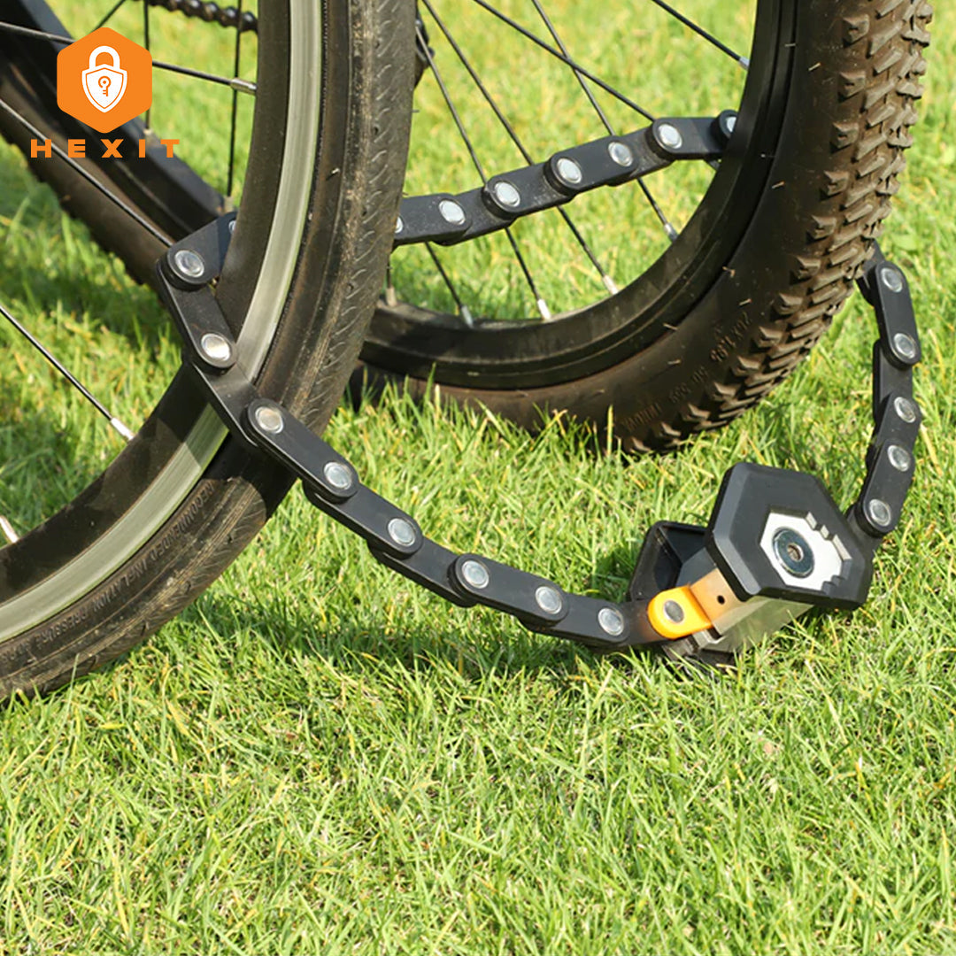 HEXIT FoldLock - Compact Lightweight Folding Bike Lock