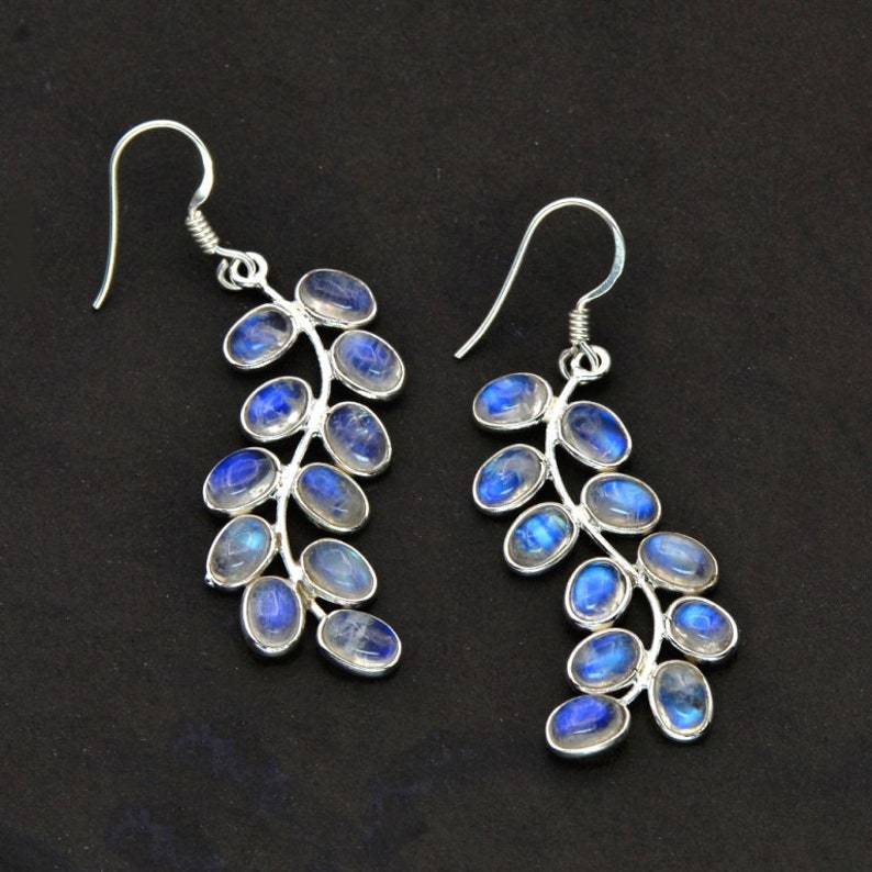 Jante - Moonstone Night Light Earrings for Women