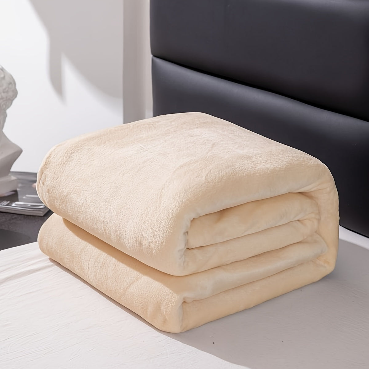 Grey Flannel Blanket - All-Season Luxury