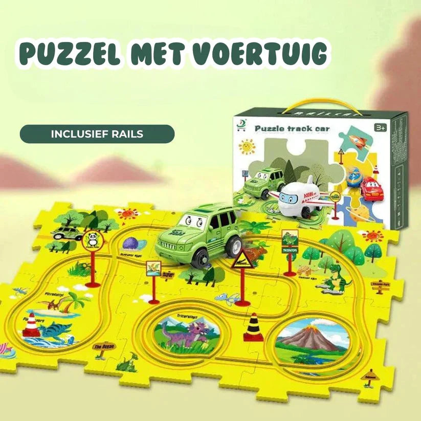 CreativeTrack Puzzle – Build-Your-Own Race Track