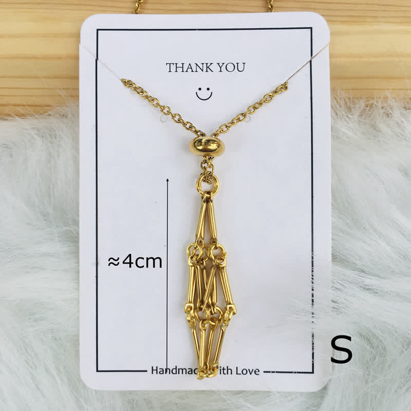 Iris - Natural Crystal Pendant Necklace for Women