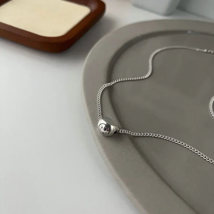 Mira - Double-Sided Smiley Necklace for Women