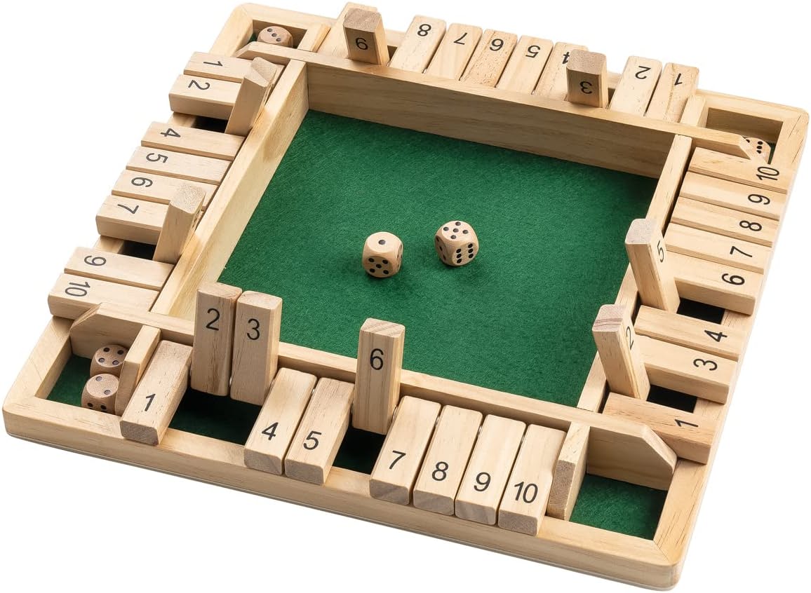 PlayWood Board - Educational Wooden Counting Game for Kids