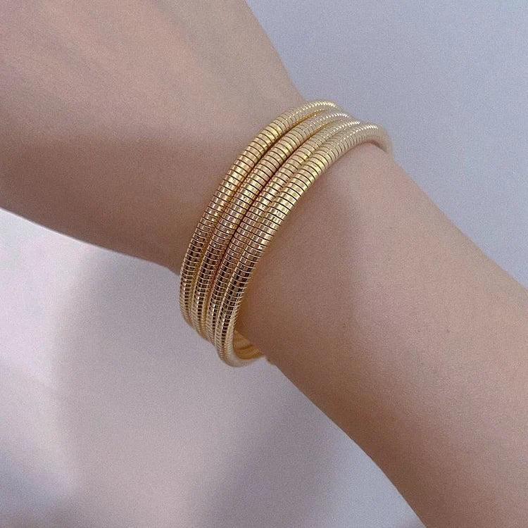 Nysa - Flexible Snake Bracelet for Women