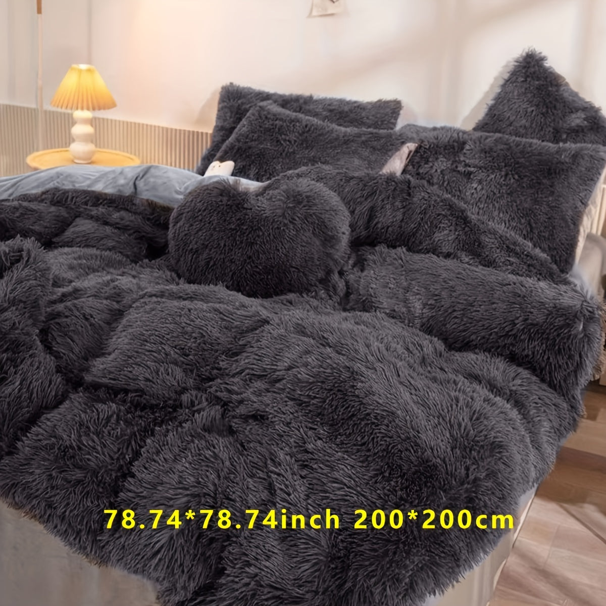 Luxe Velvet Duvet Cover Set - Soft Comfort