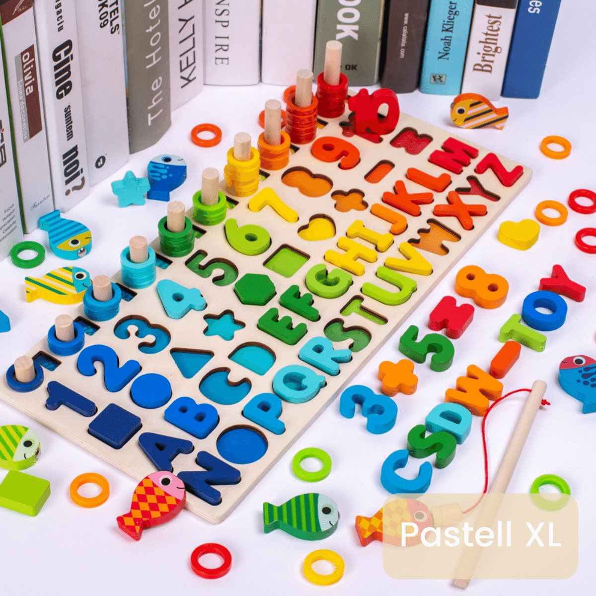 Wooden Montessori Board - Educational Learning Toy for Toddlers