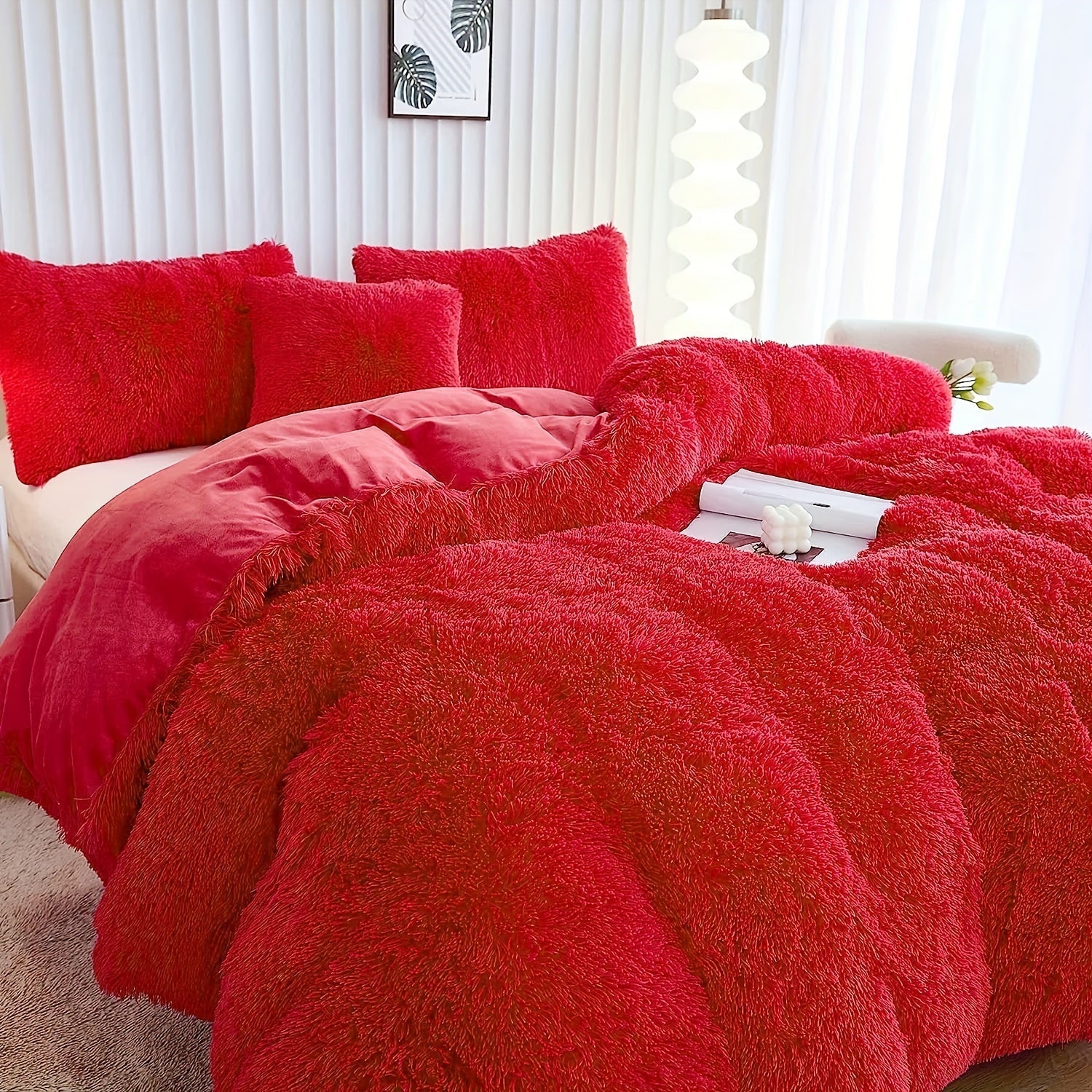 Ultra-Soft Plush Duvet Cover Set - Zipped