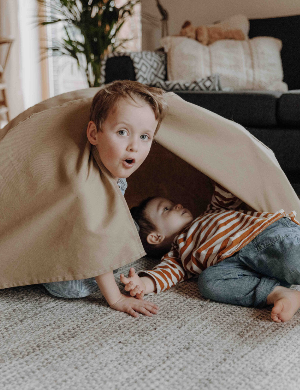 PlayNest - Cotton Play Tent for Climbing Arches