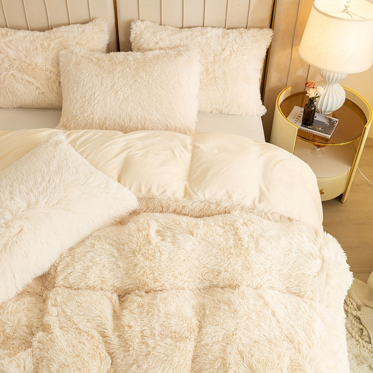 Ultra-Soft Plush Duvet Cover Set - Zipped