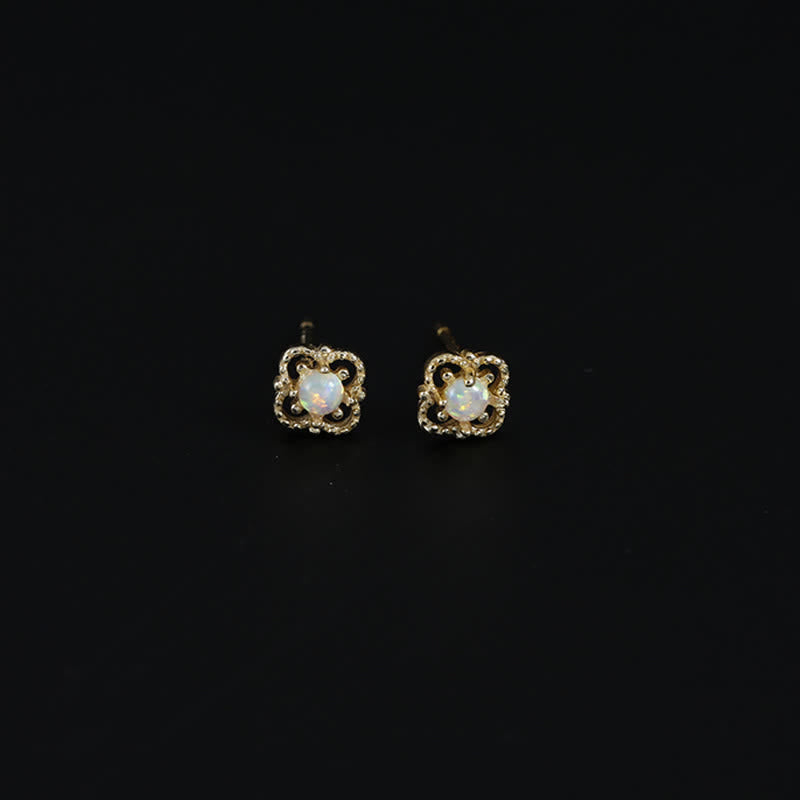 Seraphina - Vintage Opal Earrings for Women