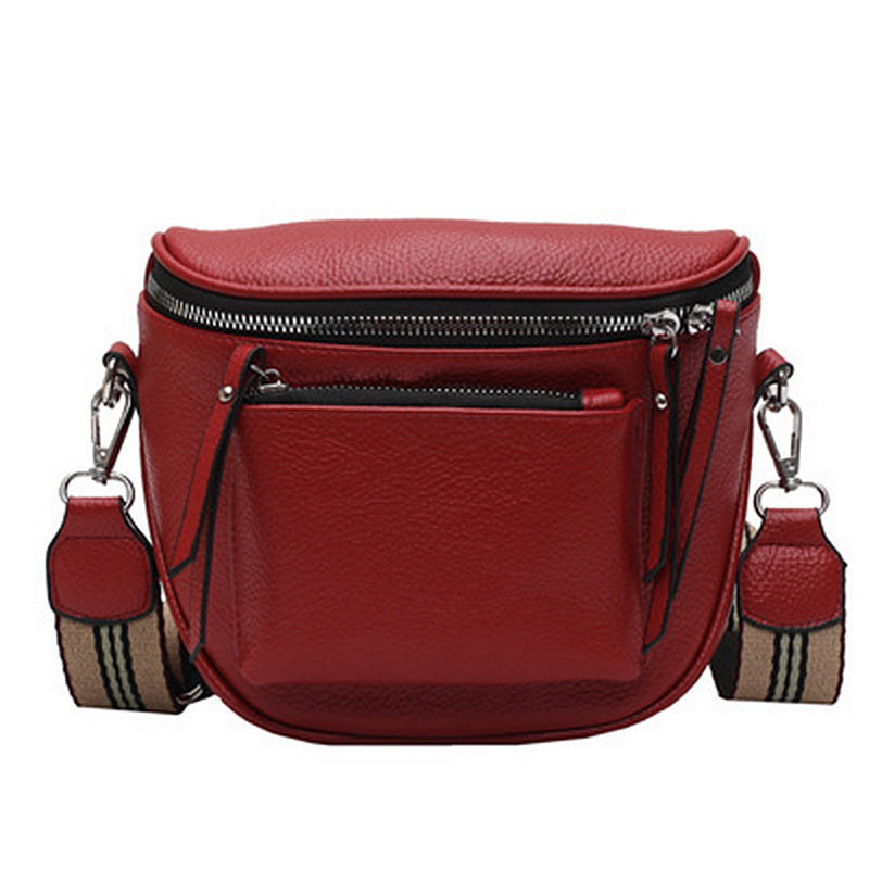 ChicCrossbody Bag - Versatile Faux Leather Crossbody and Shoulder Bag