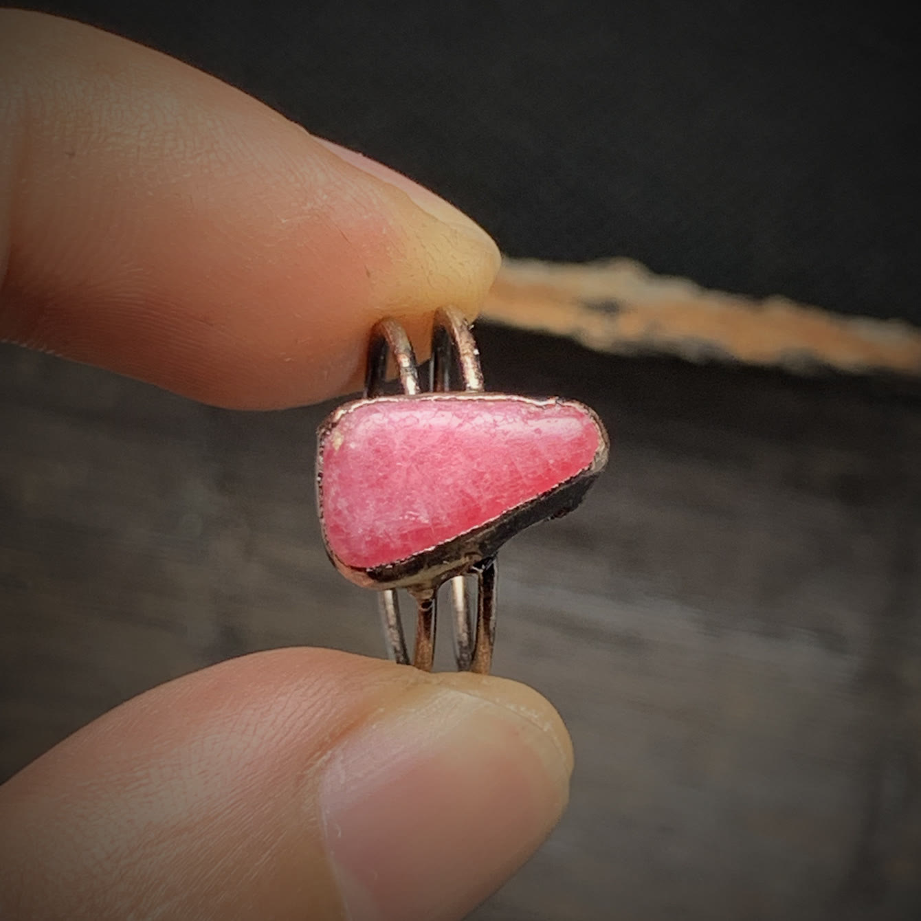 Selina - Natural Raw Birthstone Ring for Women