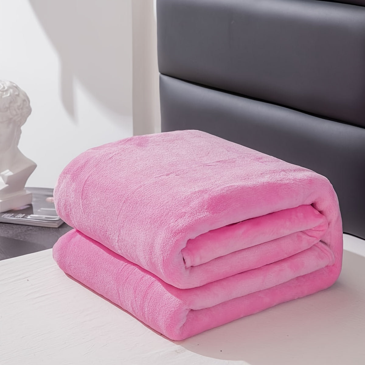 Grey Flannel Blanket - All-Season Luxury