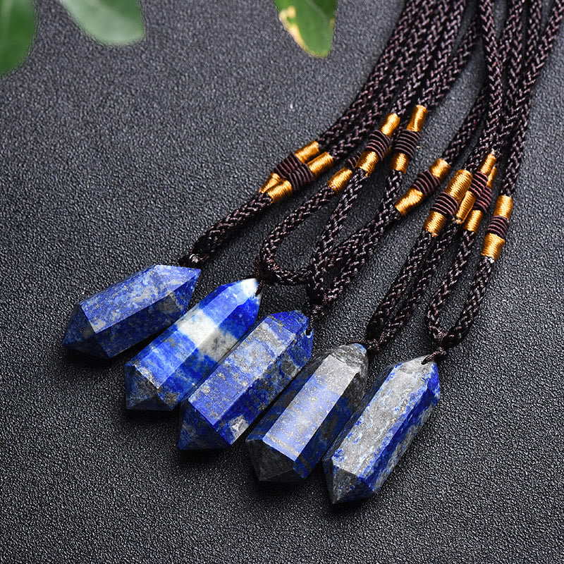 Natural Amethyst - Crystal Necklace