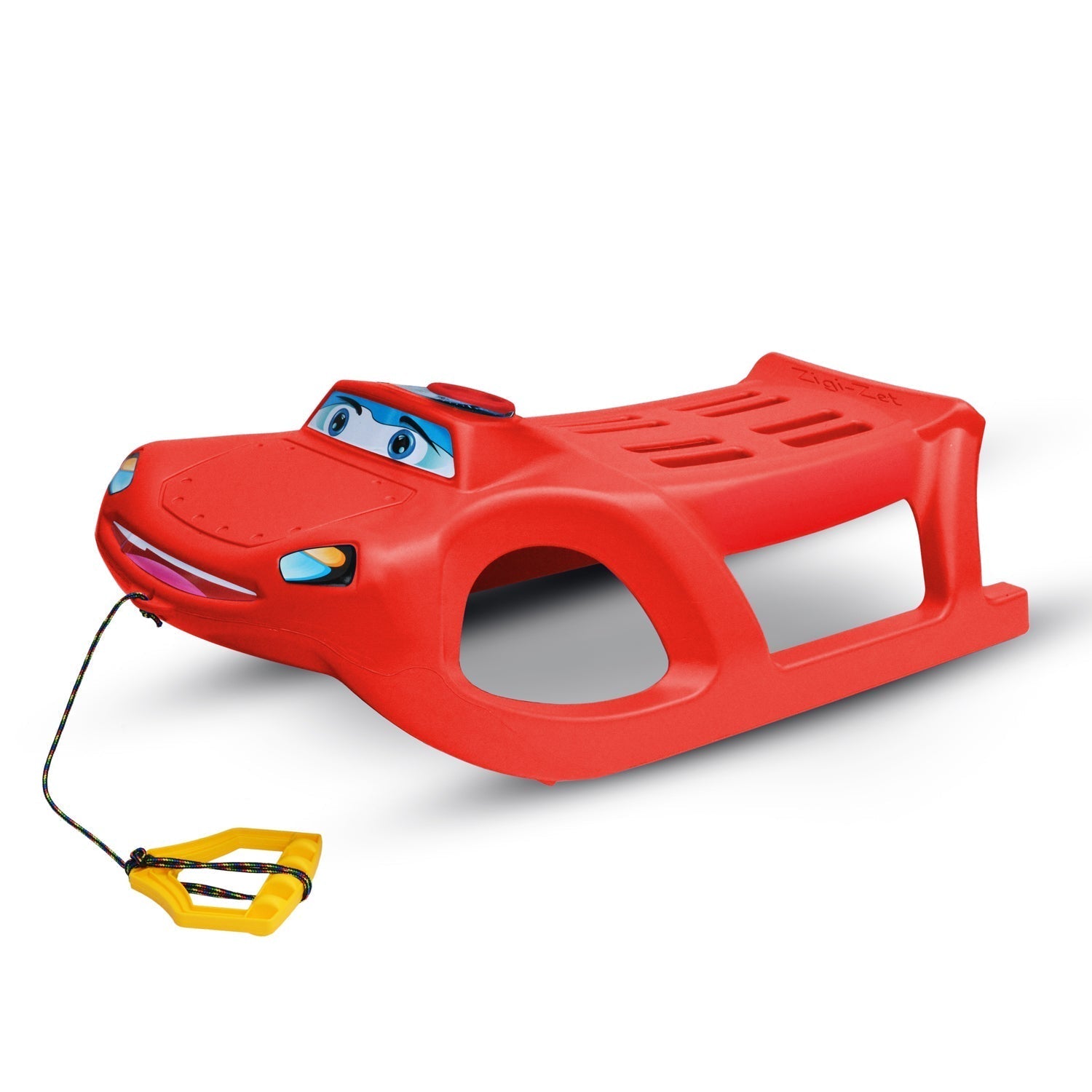 SnowGlide Sled – Lightweight Red Kids Snow Sled