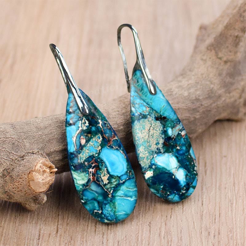 Teardrop - Imperial Stone Earrings for Women