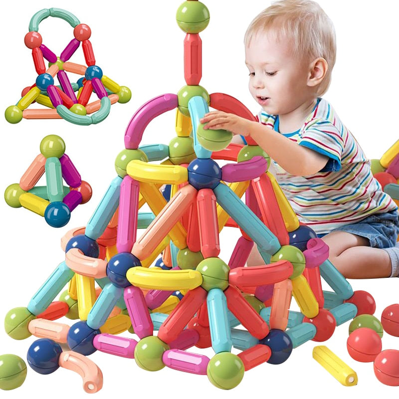 MagnaMaster - Magnetic Building Blocks Set