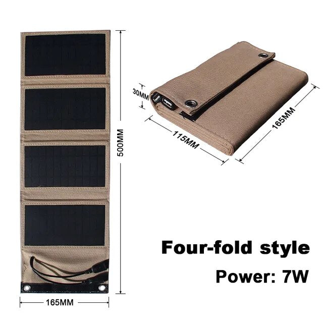 SolarFold - Foldable Solar Panel Powerbank Charger
