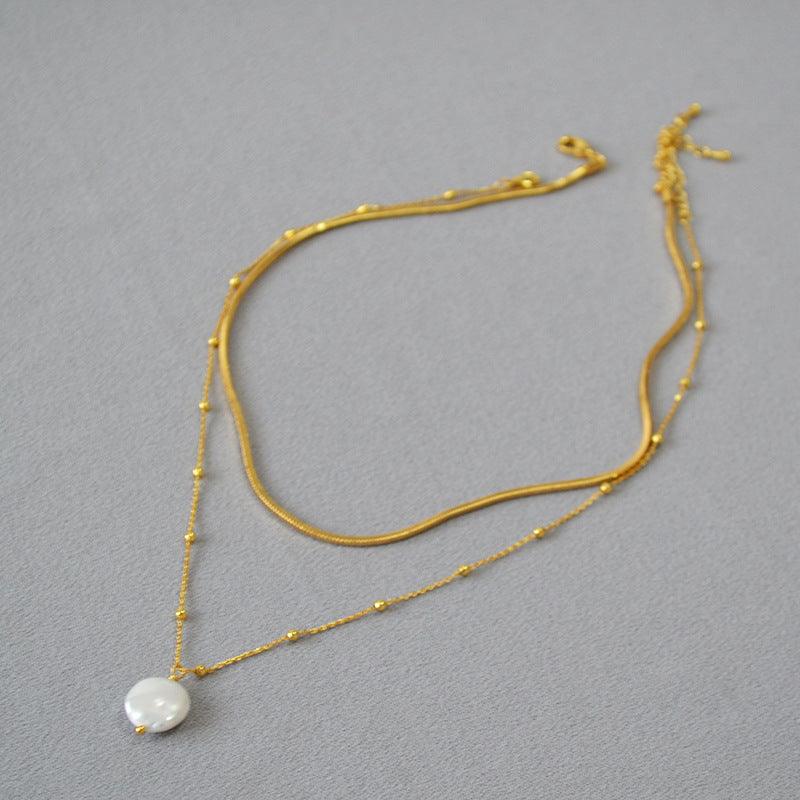 Isaline - Baroque Pearl Necklace