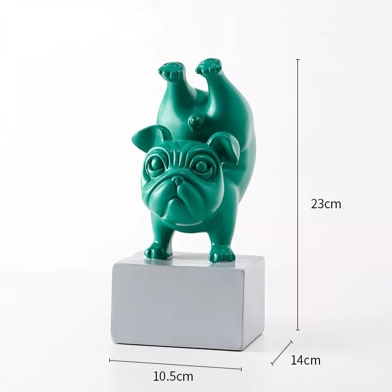 HappyPup - Bulldog Sculptures Home Decor