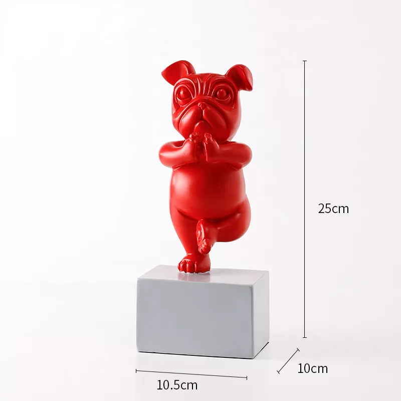 HappyPup - Bulldog Sculptures Home Decor