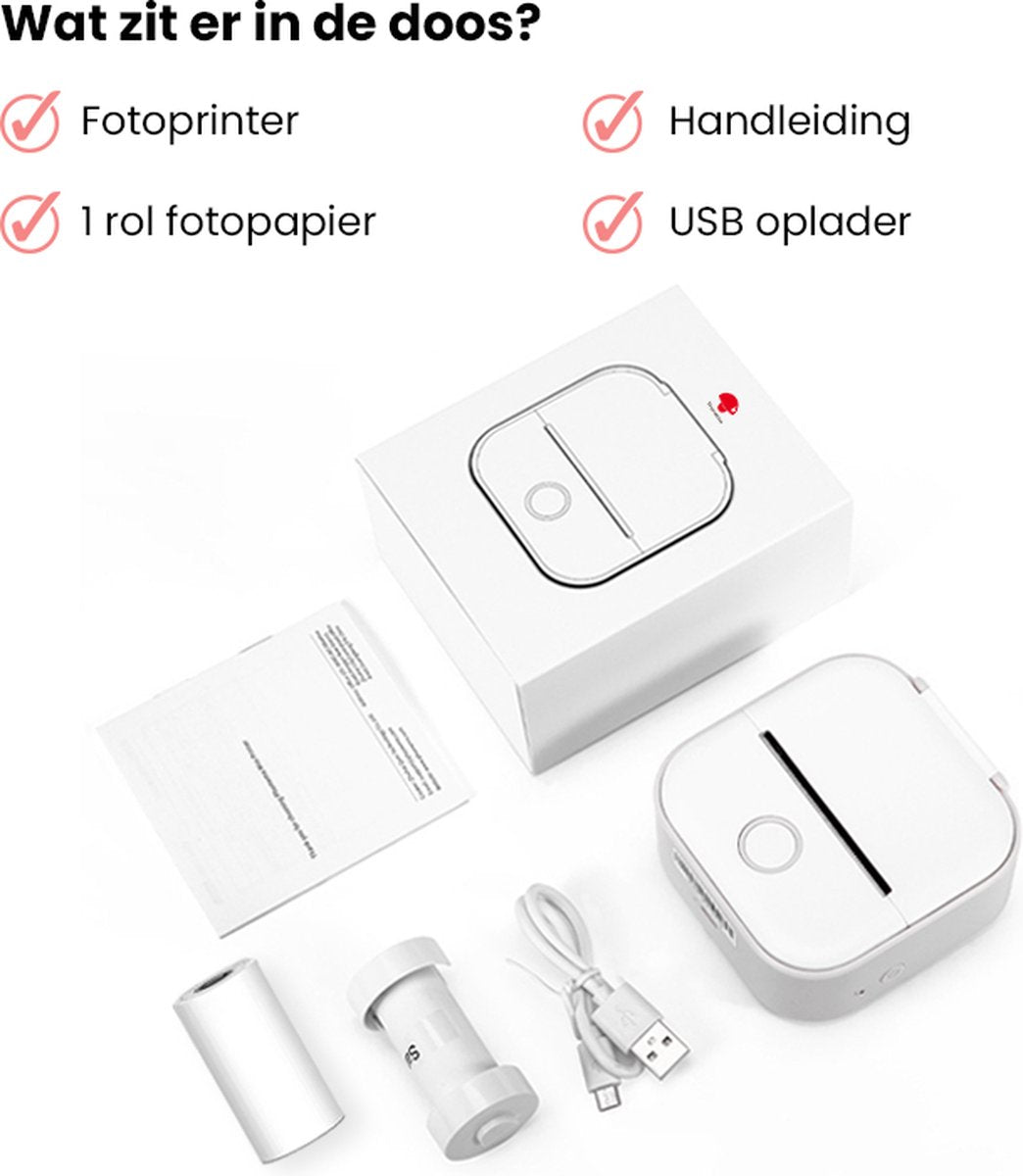 Pocket Printer - Portable Mini Printer