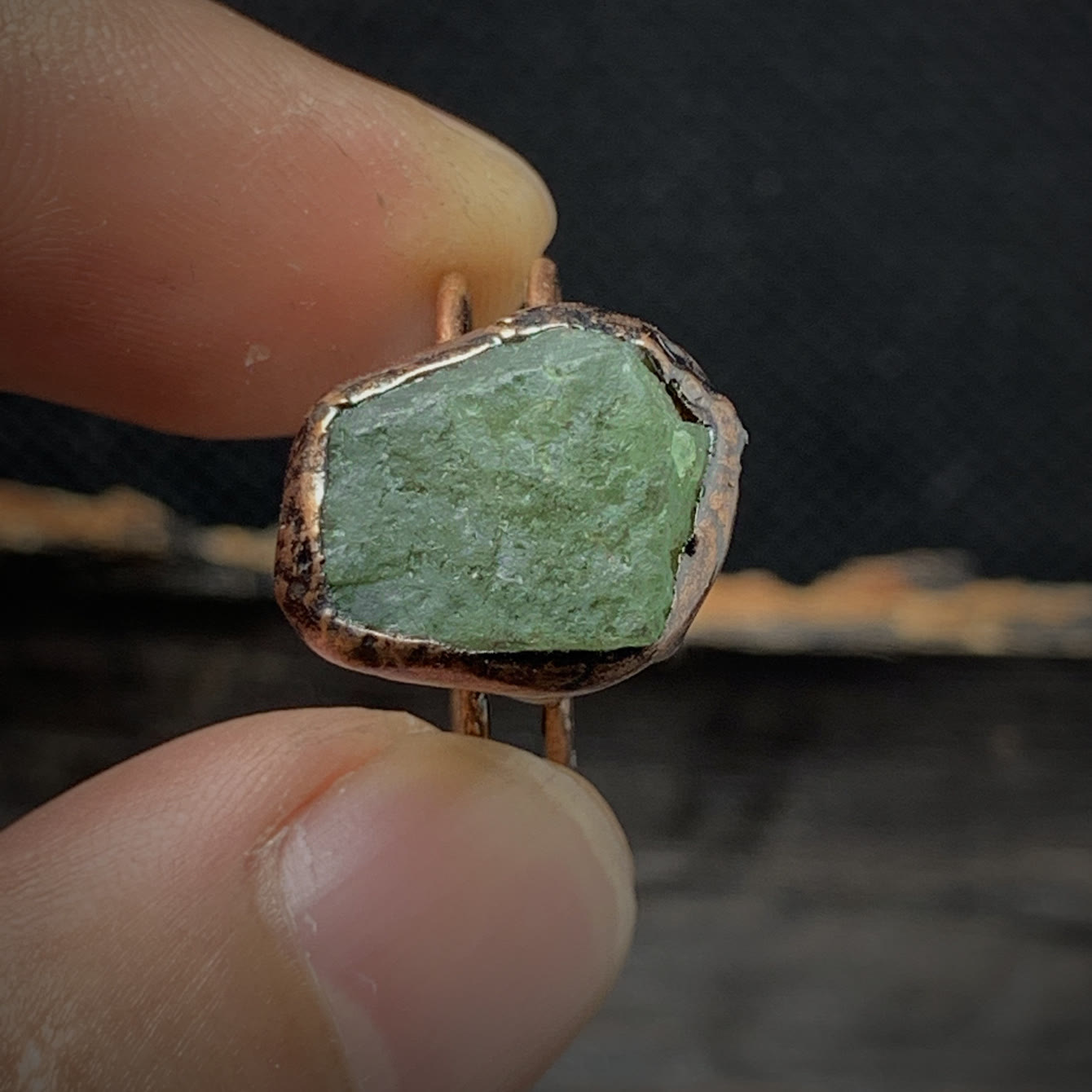 Selina - Natural Raw Birthstone Ring for Women