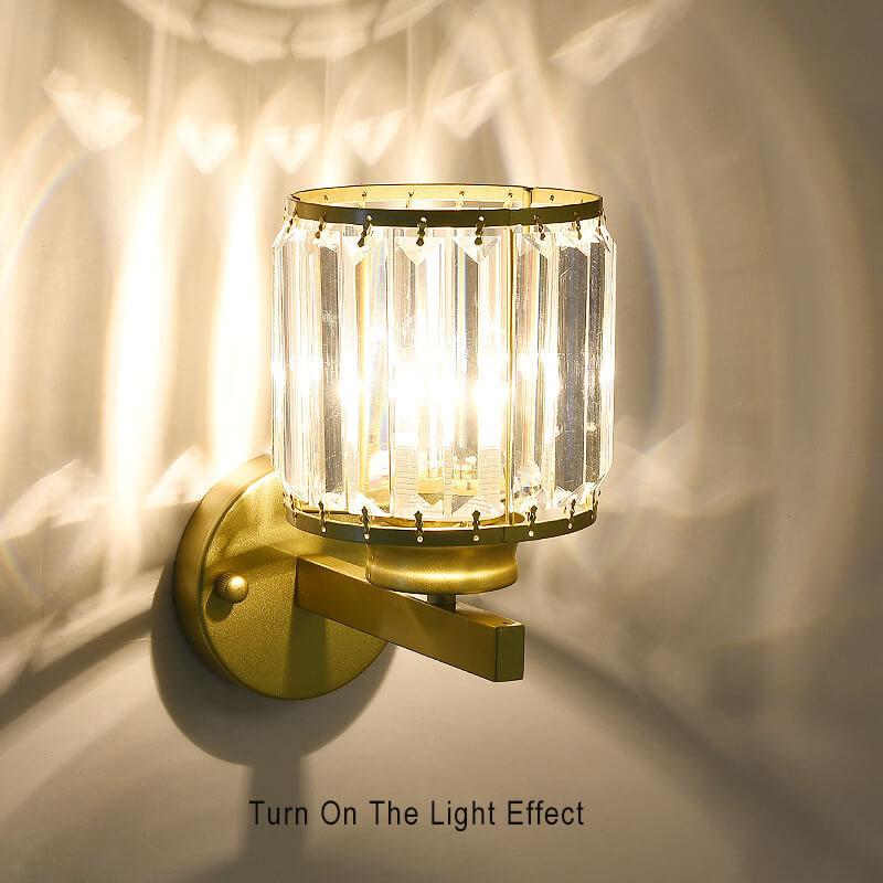 Cristalux Crystal Wall Lamp - Modern LED Sconce