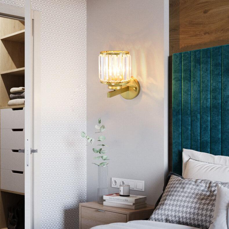Cristalux Crystal Wall Lamp - Modern LED Sconce
