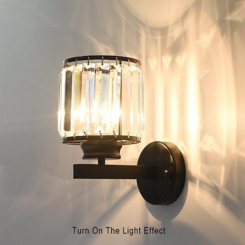 Cristalux Crystal Wall Lamp - Modern LED Sconce
