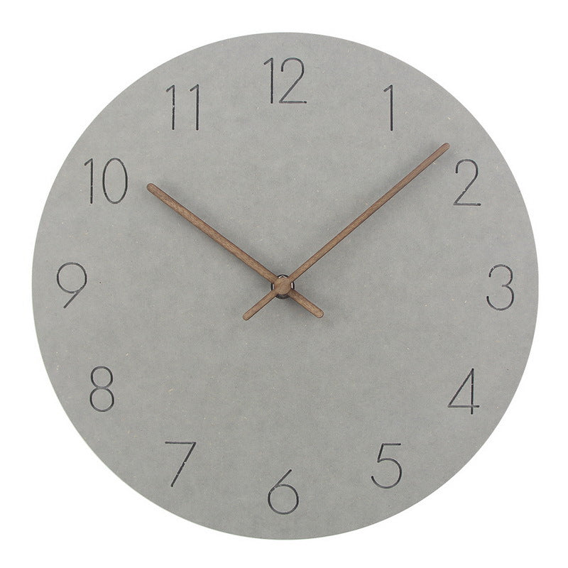 Nordic Wall Clock - Silent Minimalist Decor Clock