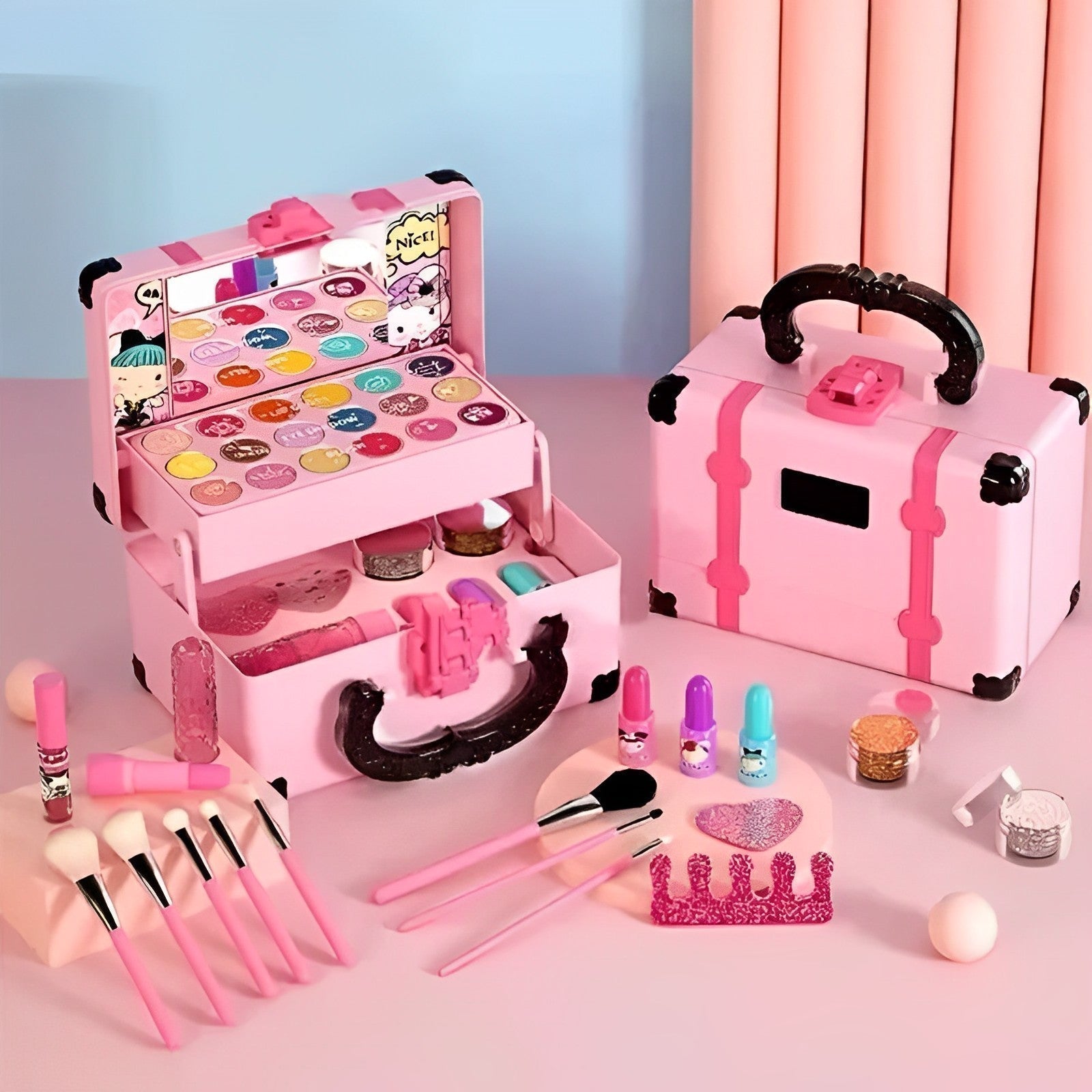 LittleGlam Set - Washable Kids Make-up Kit