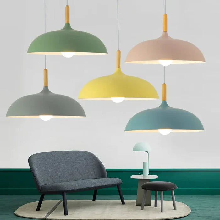 ScandiLuxe - Scandinavian Oak Wood Ceiling Light