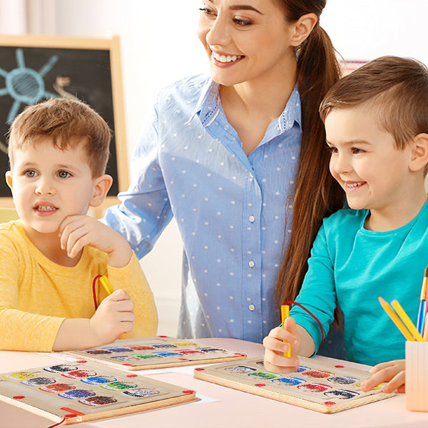 ColorMaze – Magnetic Colour & Number Maze