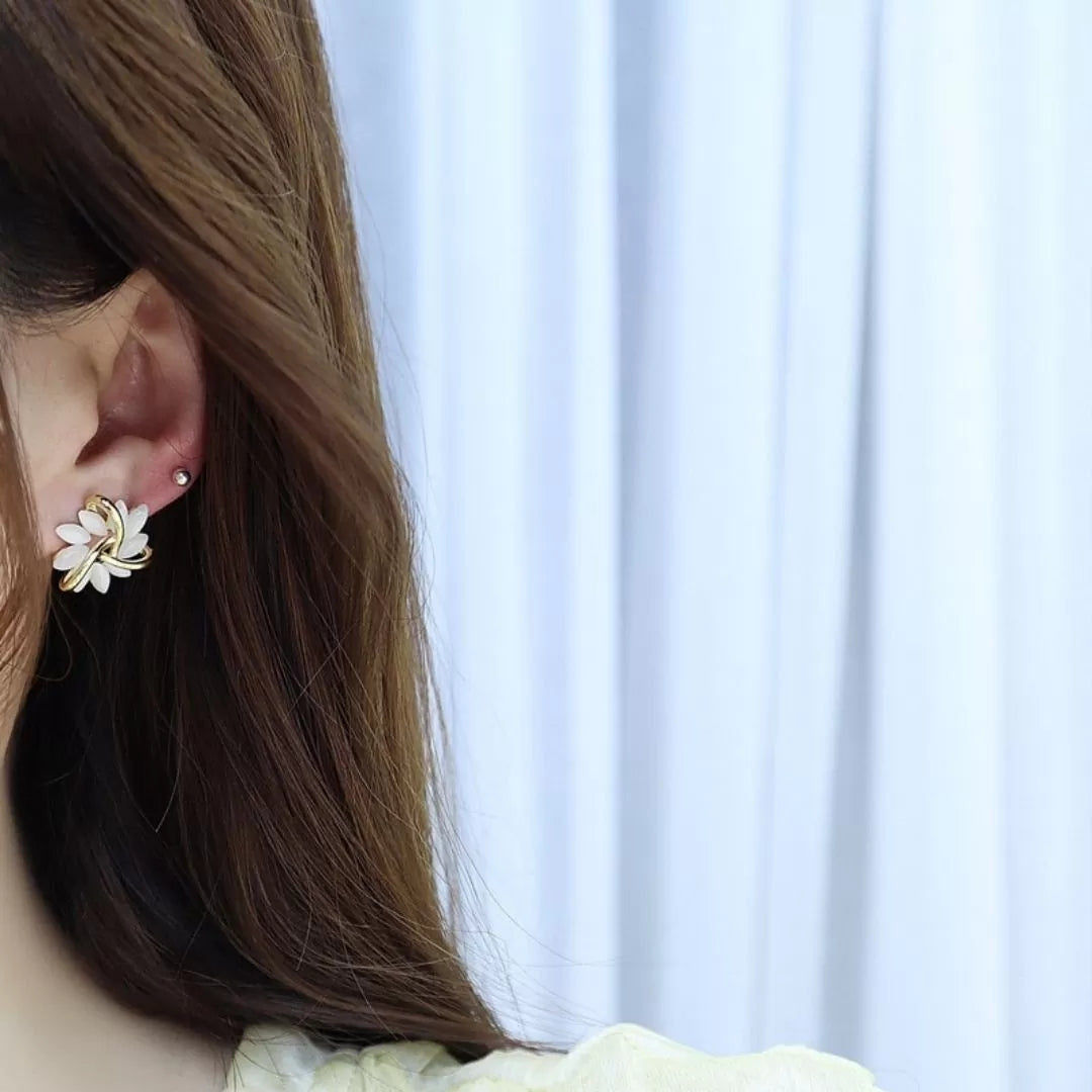 BlossomStud - Sakura Blossom Stud Earrings for Women
