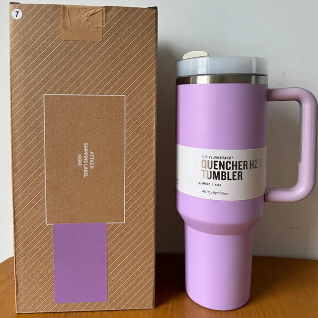 HydratePro Tumbler - 1180ml Insulated FlowState Bottle