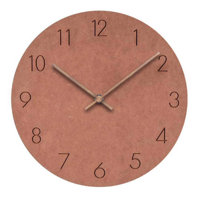Nordic Wall Clock - Silent Minimalist Decor Clock