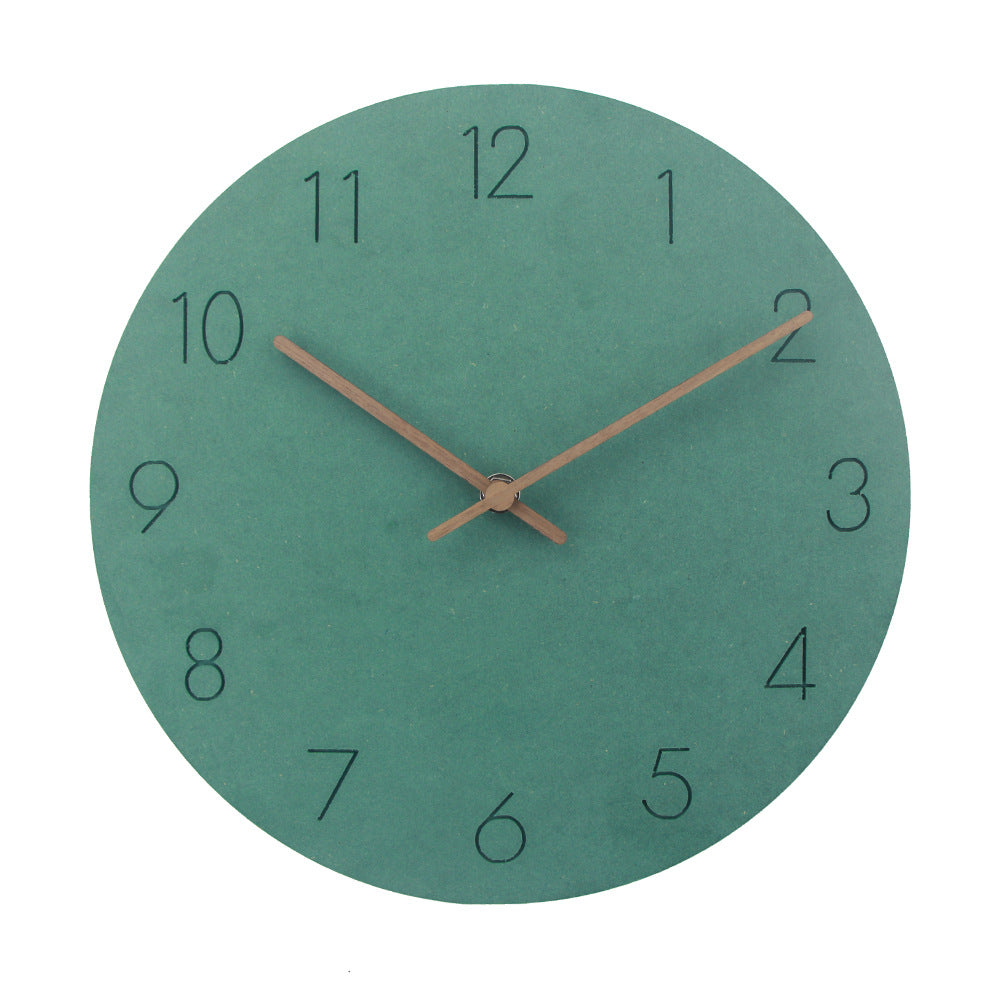 Nordic Wall Clock - Silent Minimalist Decor Clock