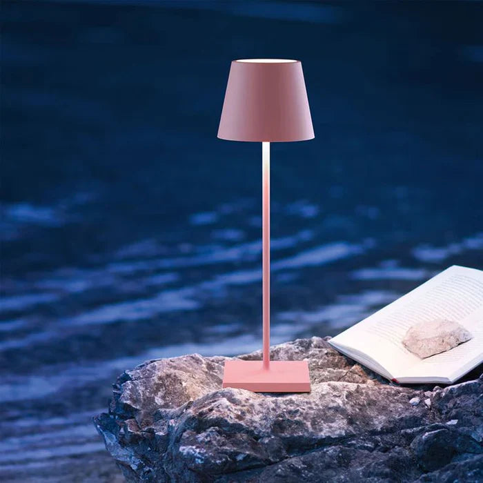 LumiLuxe Table Lamp - Cordless Rechargeable LED Light