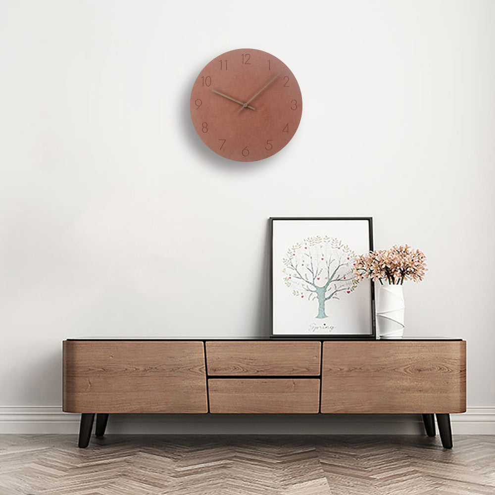 Nordic Wall Clock - Silent Minimalist Decor Clock