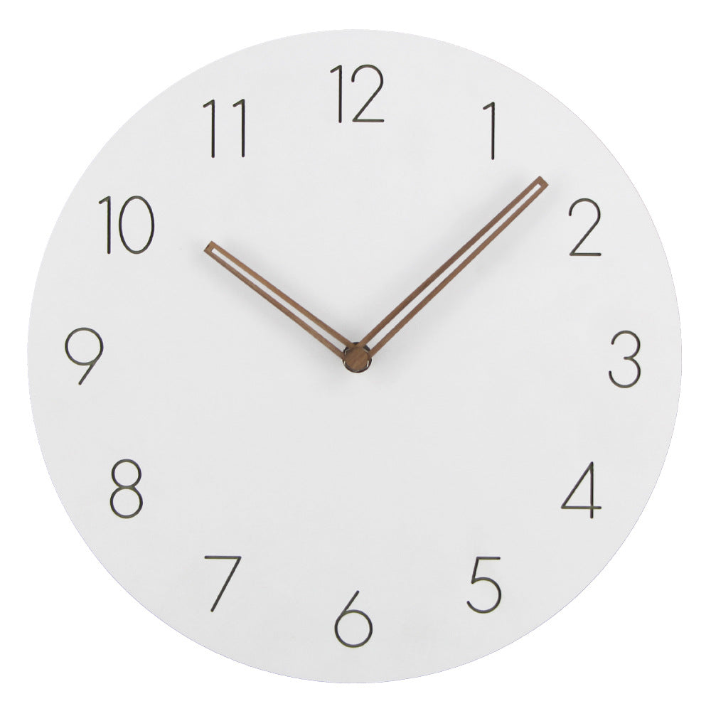 Nordic Wall Clock - Silent Minimalist Decor Clock