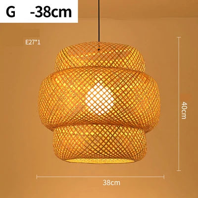 RayaLicht - Handmade Rattan Pendant Lamp