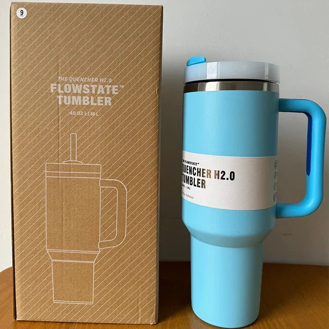 HydratePro Tumbler - 1180ml Insulated FlowState Bottle