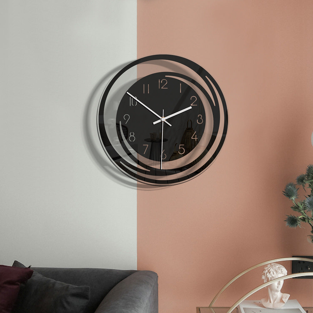 Acrylic Silent Wall Clock - Modern & Stylish
