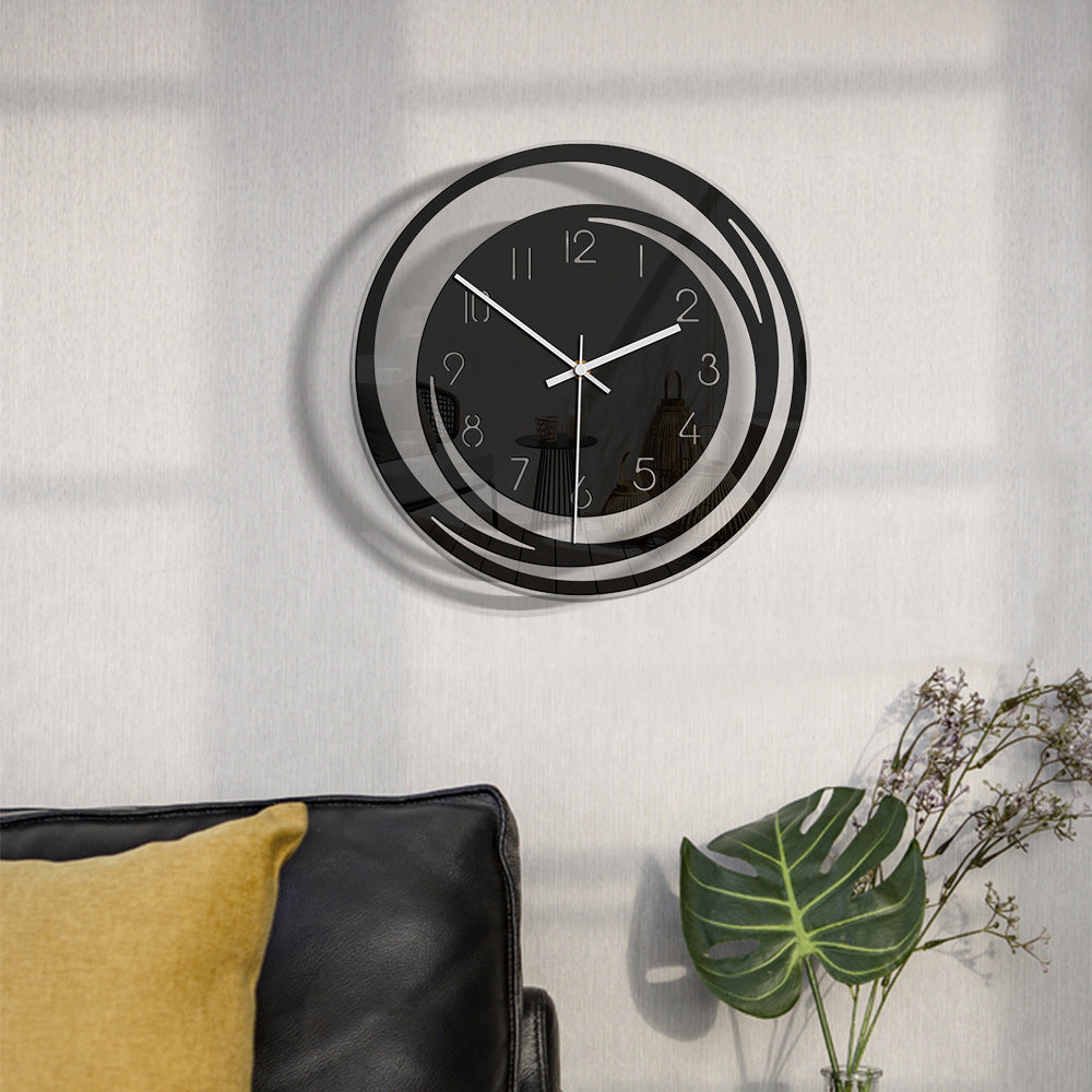 Acrylic Silent Wall Clock - Modern & Stylish