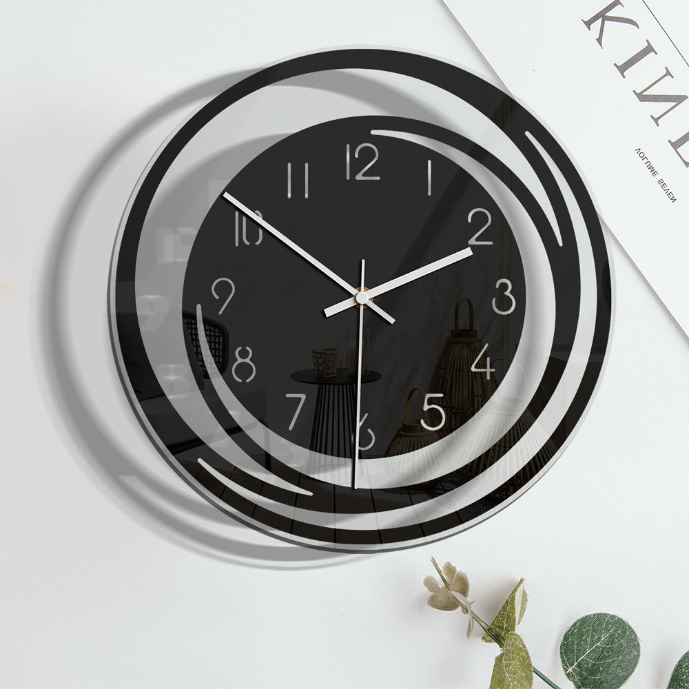 Acrylic Silent Wall Clock - Modern & Stylish