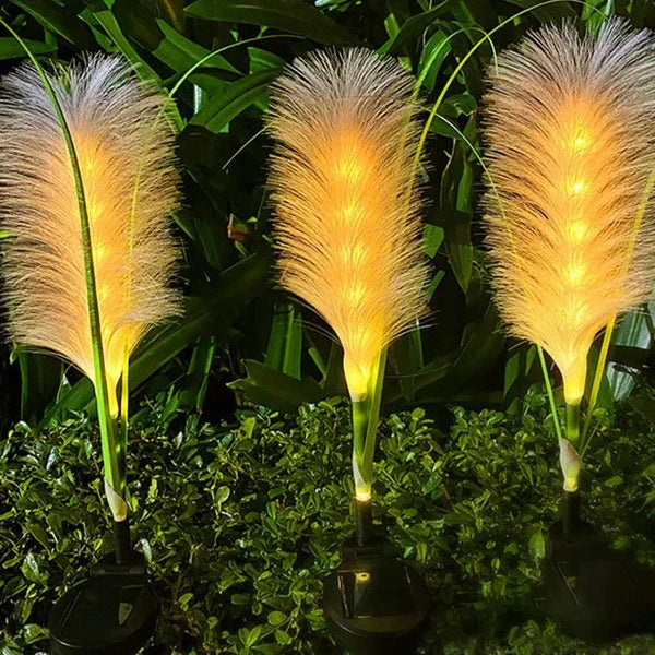 SunReed - Stylish Reed Outdoor Garden Light