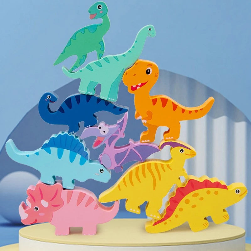 DinoStack Game - Creative Dinosaur Stacking Game for Kids